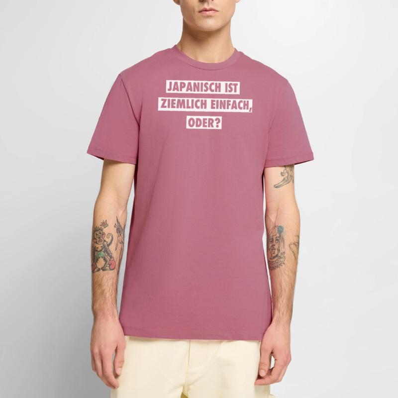 Japanisch ist ziemlich einfach, oder? Männer Premium Bio T-Shirt