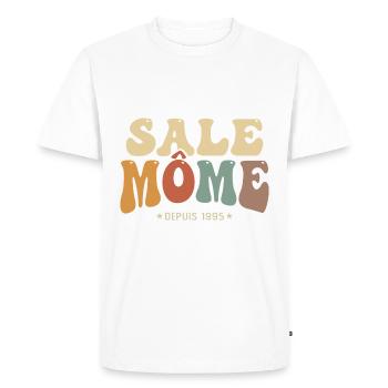 1995 cadeau anniversaire Homme sale gosse 30 ans - T-shirt Premium bio Homme - blanc - Devant - Nico (187cm)