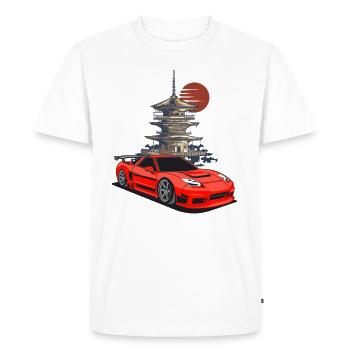 NA2 JDM LEGEND - Men's Premium Organic T-Shirt - white - Front - Nico (187cm)