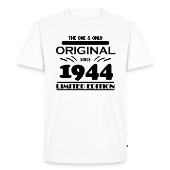 1944 - Année de construction 1944 - Né en 1944 - T-shirt Premium bio Homme - blanc - Devant - Nico (187cm)