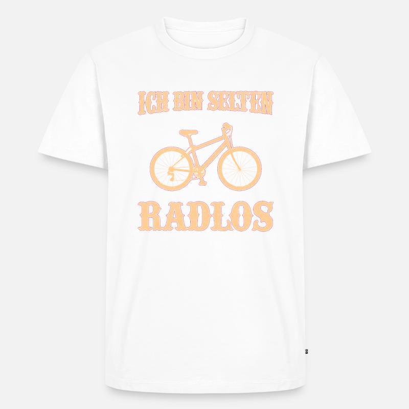 Ich Bin Selten Radlos - Männer Premium Bio T-Shirt - undefined
