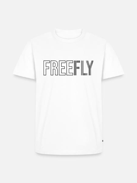 Skydiving Freefly Gift - Men's Premium Organic T-Shirt - white