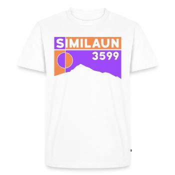 Similaun Glacier High Tour Hike Ötztal Tyrol - Men's Premium Organic T-Shirt - white - Front - Nico (187cm)