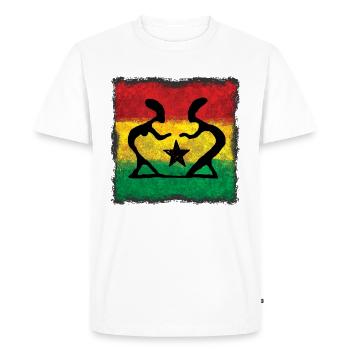 Reggae Dance - Men's Premium Organic T-Shirt - white - Front - Nico (187cm)