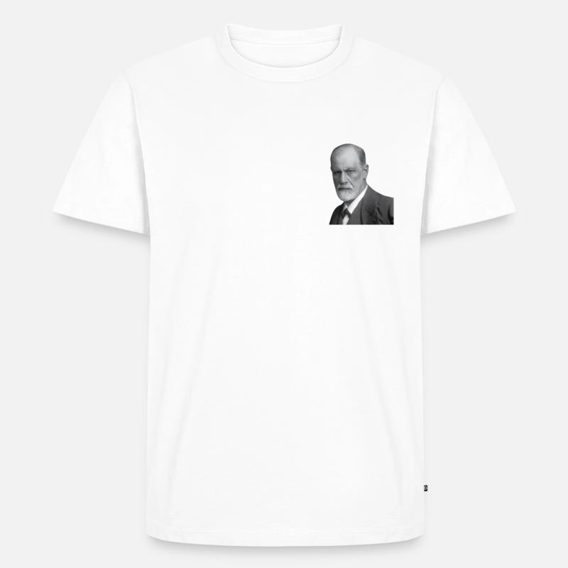 " Deine Mutter " Sigmund Freud - Männer Premium Bio T-Shirt - undefined