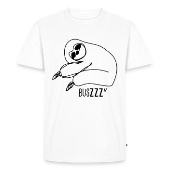 sleeping sloth - Men's Premium Organic T-Shirt - white - Front - Nico (187cm)