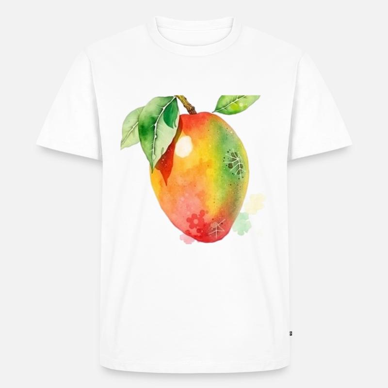 Mango - Men's Premium Organic T-Shirt - white