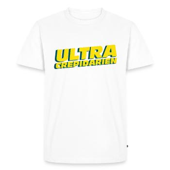 ultracrepidarien - T-shirt Premium bio Homme - blanc - Devant - Nico (187cm)