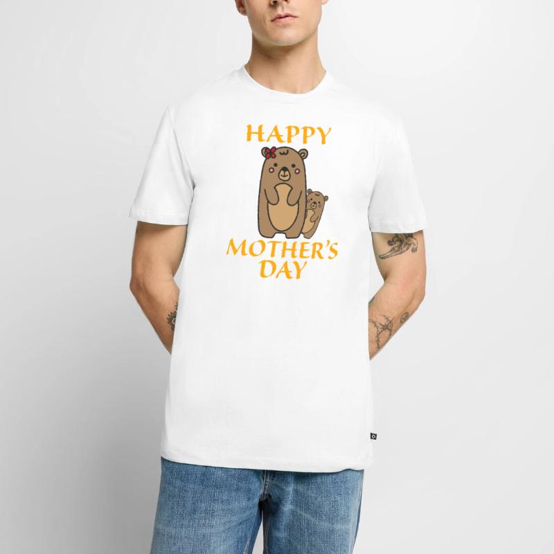 Muttertag, Muttertag, Muttertag, Muttertag Männer Premium Bio T-Shirt