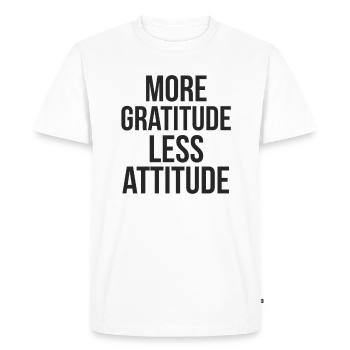 Citations drôles, citations drôles, citation cool, citation cool - T-shirt Premium bio Homme - blanc - Devant - Nico (187cm)