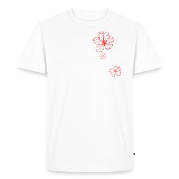 This Too Will Pass – Sufi Wisdom - Men's Premium Organic T-Shirt - white - Front - Nico (187cm)
