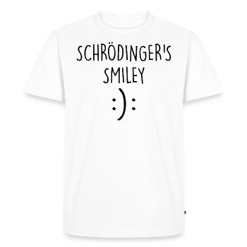 Mécanique quantique Physique - T-shirt Premium bio Homme - blanc - Devant - Nico (187cm)