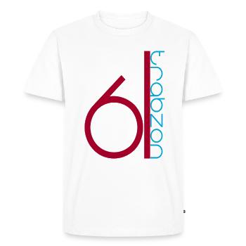 61 Trabzon - T-shirt Premium bio Homme - blanc - Devant - Nico (187cm)