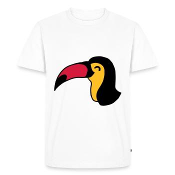Toucan Toucan Tucan Bird - Men's Premium Organic T-Shirt - white - Front - Nico (187cm)