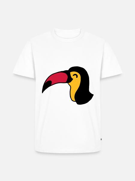 Toucan Toucan Tucan Bird - Men's Premium Organic T-Shirt - white