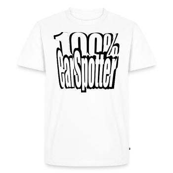 CarSpotter #car #carspotter Accessory T-Shirt - Men's Premium Organic T-Shirt - white - Front - Nico (187cm)