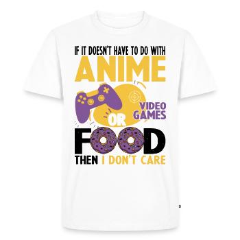 Si Il Ne Pas Avec Le Jeu Vidéo Animé Faire - T-shirt Premium bio Homme - blanc - Devant - Nico (187cm)