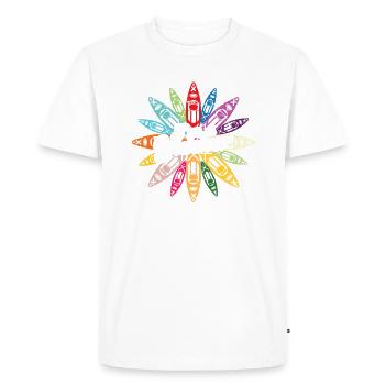 I'm A Yakker Kayak Kayaking Canoe River - Kayak - Men's Premium Organic T-Shirt - white - Front - Nico (187cm)