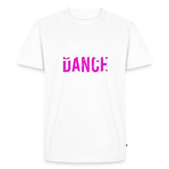En cas de doute, dansez - dansez - T-shirt Premium bio Homme - blanc - Devant - Nico (187cm)