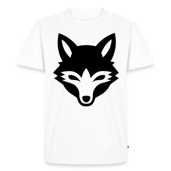 renard - T-shirt Premium bio Homme - blanc - Devant - Nico (187cm)