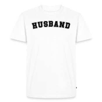 Mari - T-shirt Premium bio Homme - blanc - Devant - Nico (187cm)
