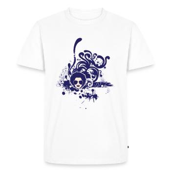 Funky soul sister - T-shirt Premium bio Homme - blanc - Devant - Nico (187cm)