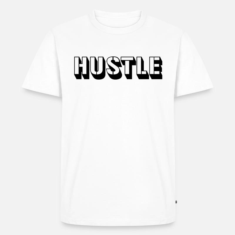 bousculade - T-shirt Premium bio Homme - blanc