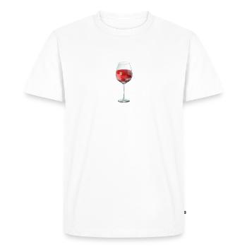 APRES SKI DESIGN POUR LES SKIEURS VACANCES DE SKI - T-shirt Premium bio Homme - blanc - Devant - Nico (187cm)
