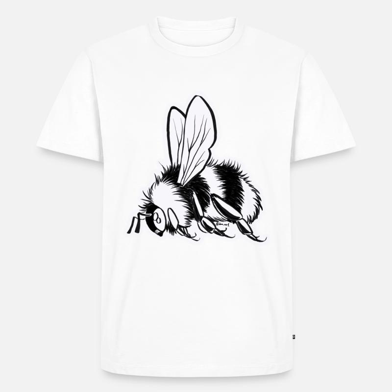 Hummel - Männer Premium Bio T-Shirt - Weiß