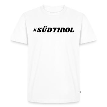 Tyrol du Sud - T-shirt Premium bio Homme - blanc - Devant - Nico (187cm)