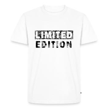 limited edition - T-shirt Premium bio Homme - blanc - Devant - Nico (187cm)