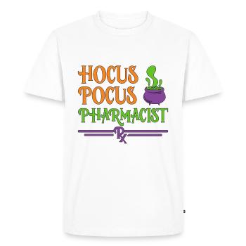 Pharmacist Halloween - Men's Premium Organic T-Shirt - white - Front - Nico (187cm)