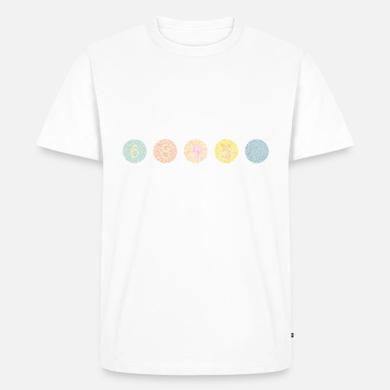 Numéros d’Ishihara - Stack Sats - T-shirt Premium bio Homme - undefined