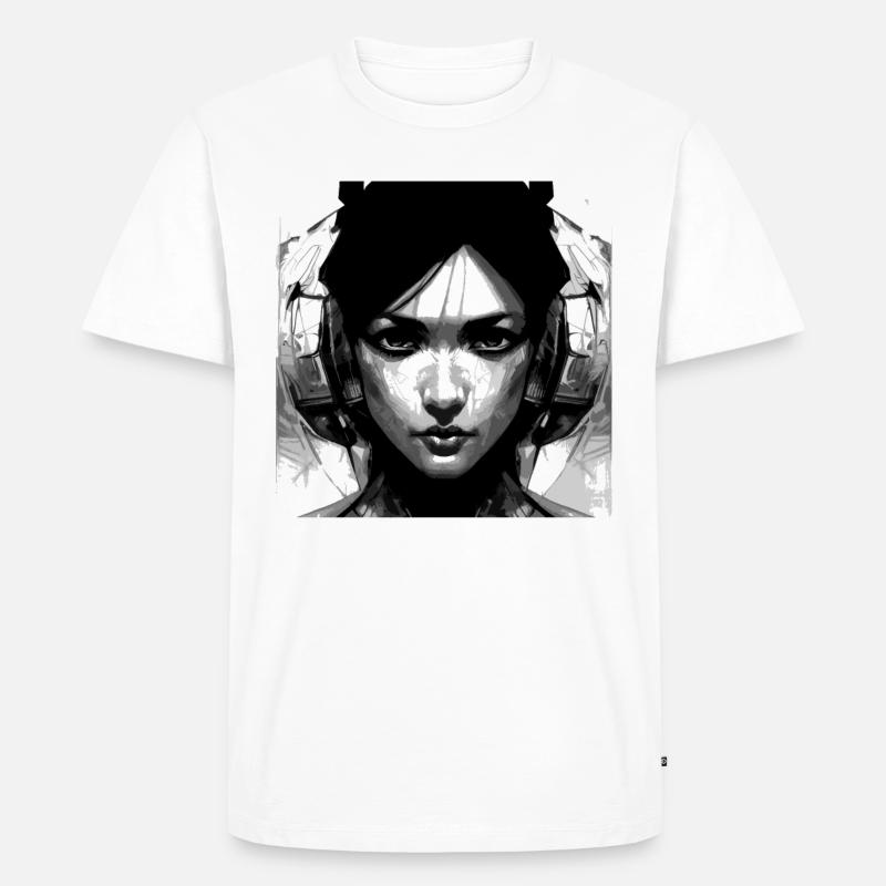 Unique - Männer Premium Bio T-Shirt - Weiß