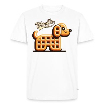 Woofle - T-shirt Premium bio Homme - blanc - Devant - Nico (187cm)