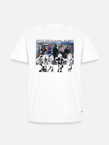 The Breakfast Club Tanzszene Tanzen - Männer Premium Bio T-Shirt - Weiß