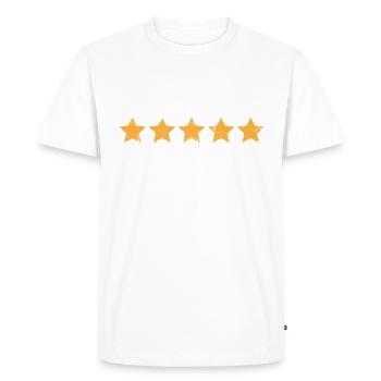 Fort Worth - T-shirt Premium bio Homme - blanc - Devant - Nico (187cm)