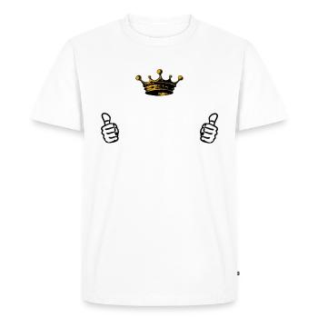 Nephew - This is what a brilliant nephew looks - Men's Premium Organic T-Shirt - white - Front - Nico (187cm)