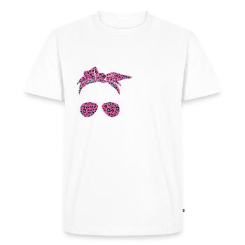 Donkey Pox - Men's Premium Organic T-Shirt - white - Front - Nico (187cm)