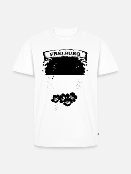 Fribourg - Men's Premium Organic T-Shirt - white