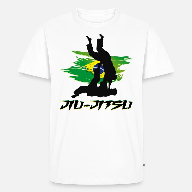 JUJITSU - T-shirt Premium bio Homme - blanc