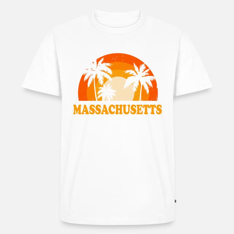 Massachusetts - Männer Premium Bio T-Shirt - undefined
