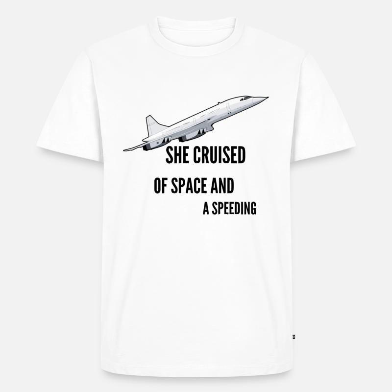 Concorde - Männer Premium Bio T-Shirt - Weiß