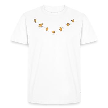 Birdies - Men's Premium Organic T-Shirt - white - Front - Nico (187cm)
