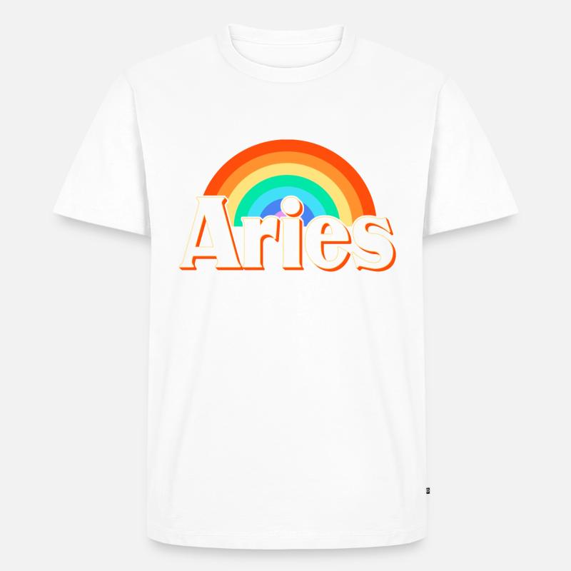 Sternzeichen Widder - Männer Premium Bio T-Shirt - undefined