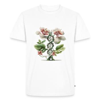 DNA Orchid Cadeau - T-shirt Premium bio Homme - blanc - Devant - Nico (187cm)
