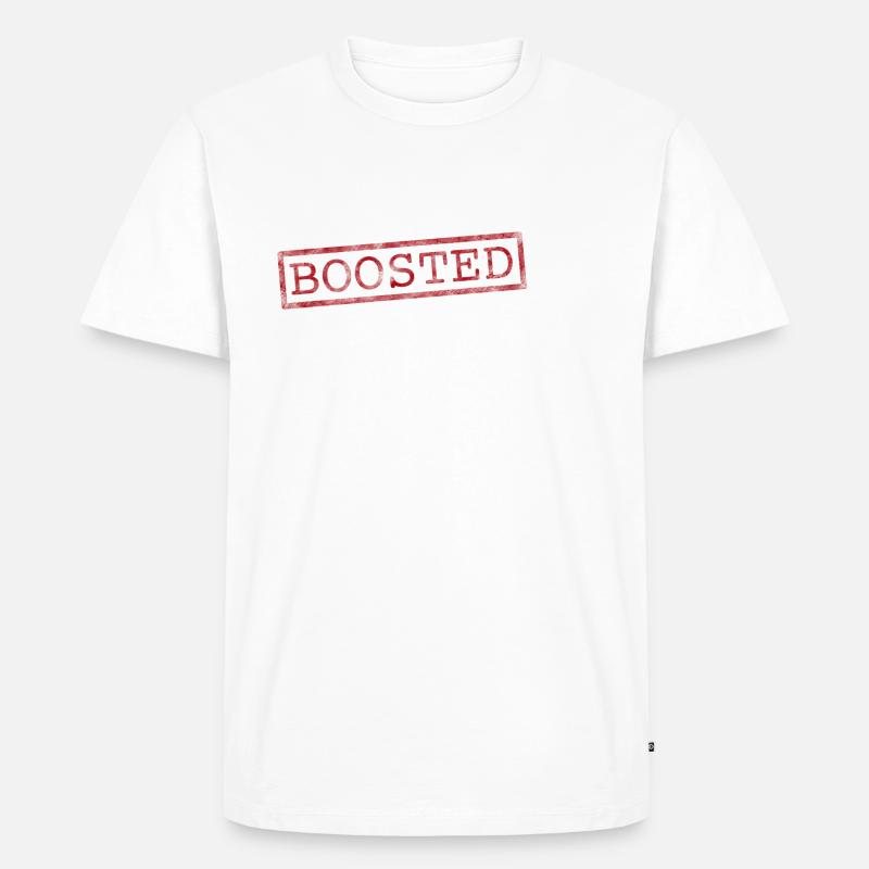 boosté - T-shirt Premium bio Homme - blanc