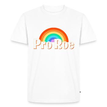 1973 Pro Roe - Men's Premium Organic T-Shirt - white - Front - Nico (187cm)