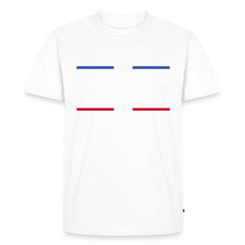 Rendez les prix de l’essence à nouveau excellents - T-shirt Premium bio Homme - blanc - Devant - Nico (187cm)