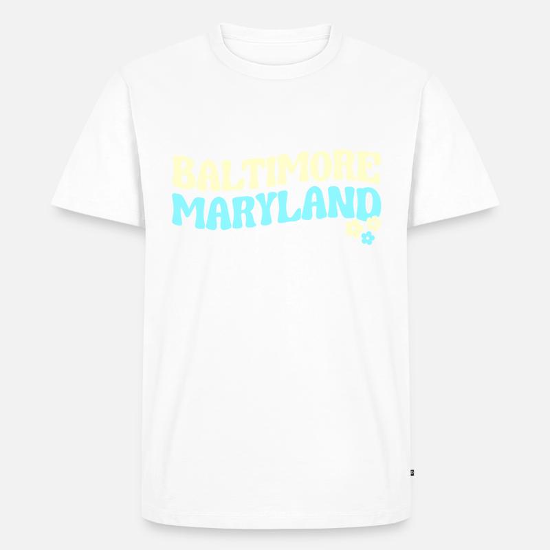 Baltimore - Männer Premium Bio T-Shirt - undefined